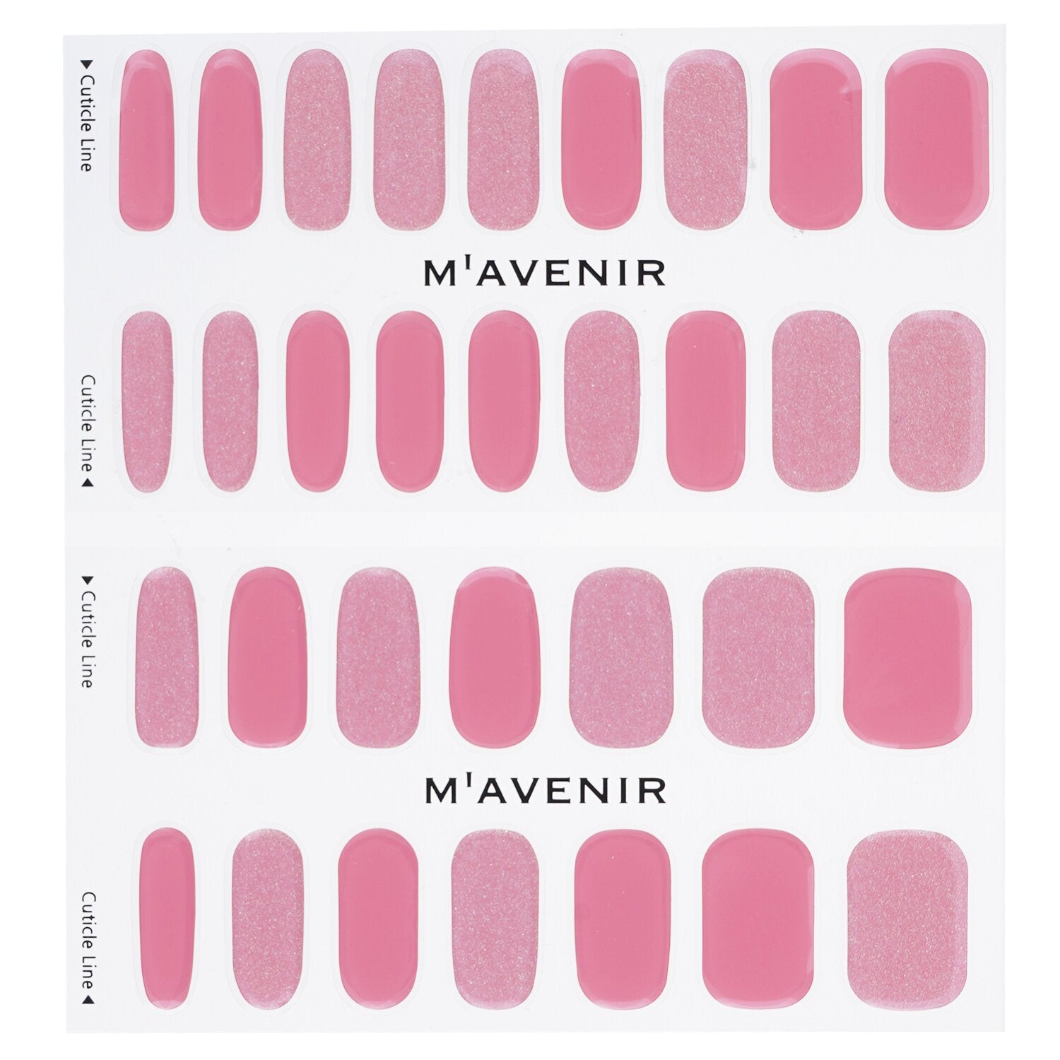 Mavenir Nail Sticker (Pink) - # Orora With Rose Nail 32pcs