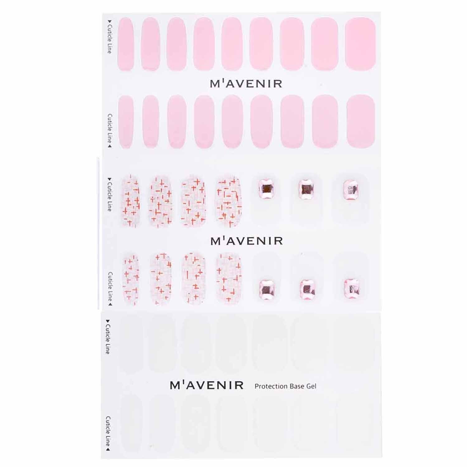 Mavenir Nail Sticker (Pink) - # Ambient Nail 32pcs
