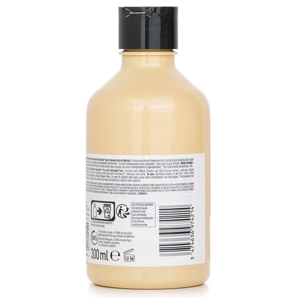 L'Oreal Professionnel Serie Expert - Absolut Repair Protein + Gold Quinoa Instan