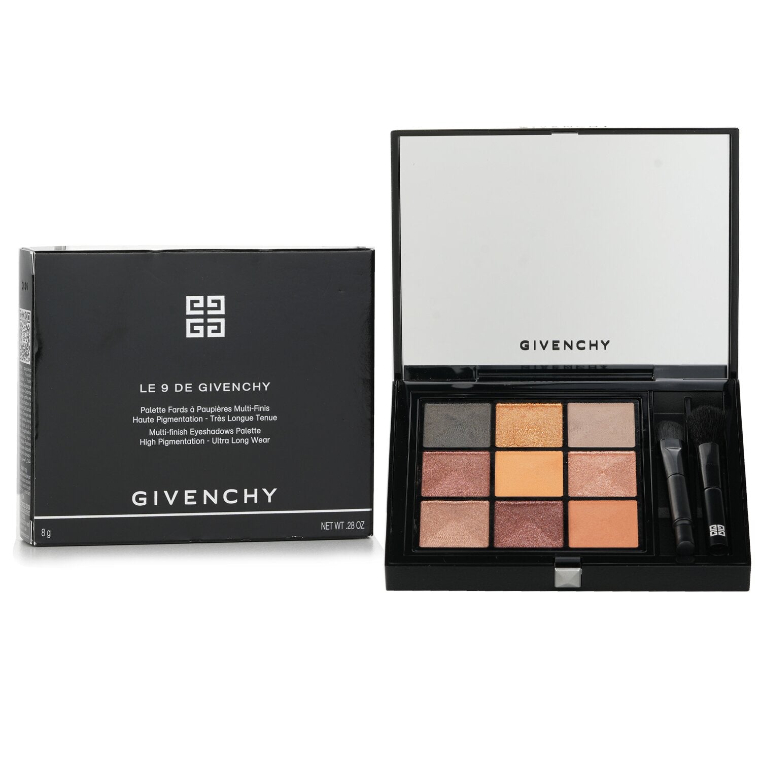 Givenchy Le 9 De Givenchy Multi-Finish Eyeshadows Palette High Pigmentation Ultr