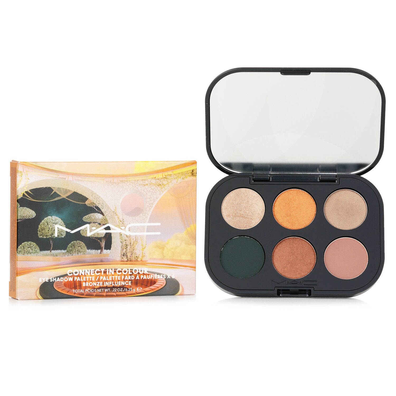 MAC Connect In Colour Eye Shadow (6x Eyeshadow) Palette - # Bronze Influence 6.2