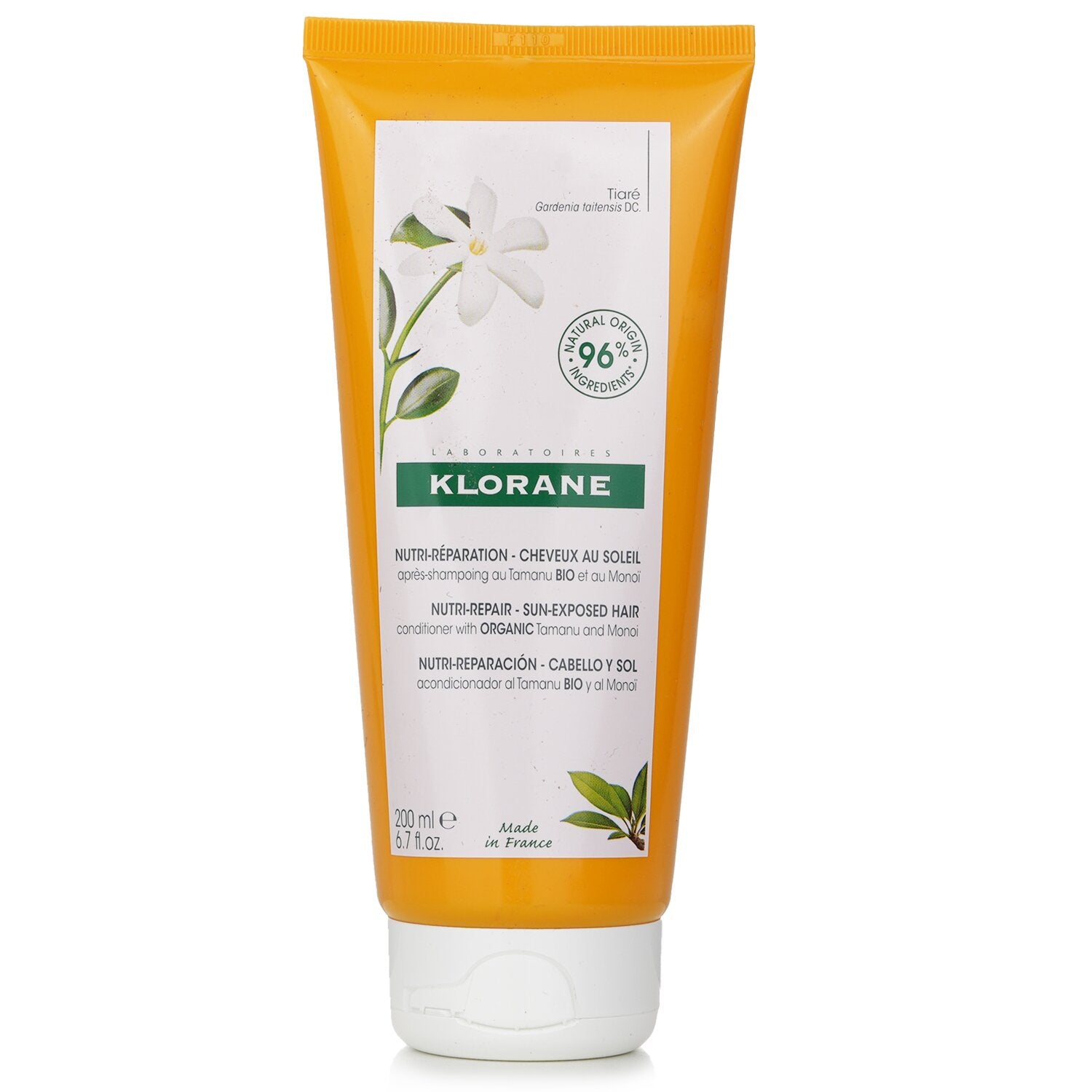 Klorane Conditioner with Organic Tamanu and Monoi (Nutri Repair Sun Exposed Hair