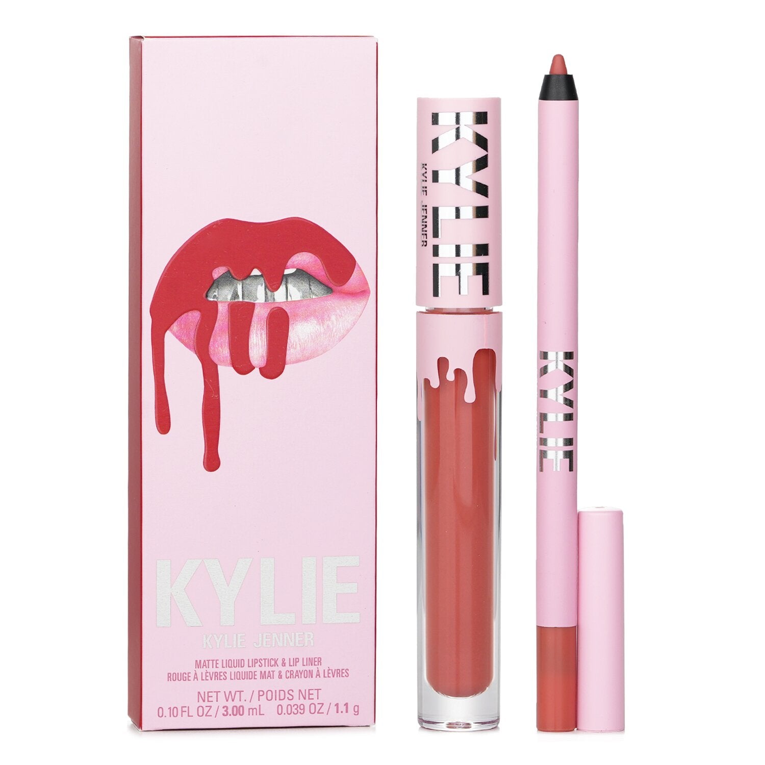 Kylie By Kylie Jenner Matte Lip Kit: Matte Liquid Lipstick 3ml + Lip Liner 1.1g