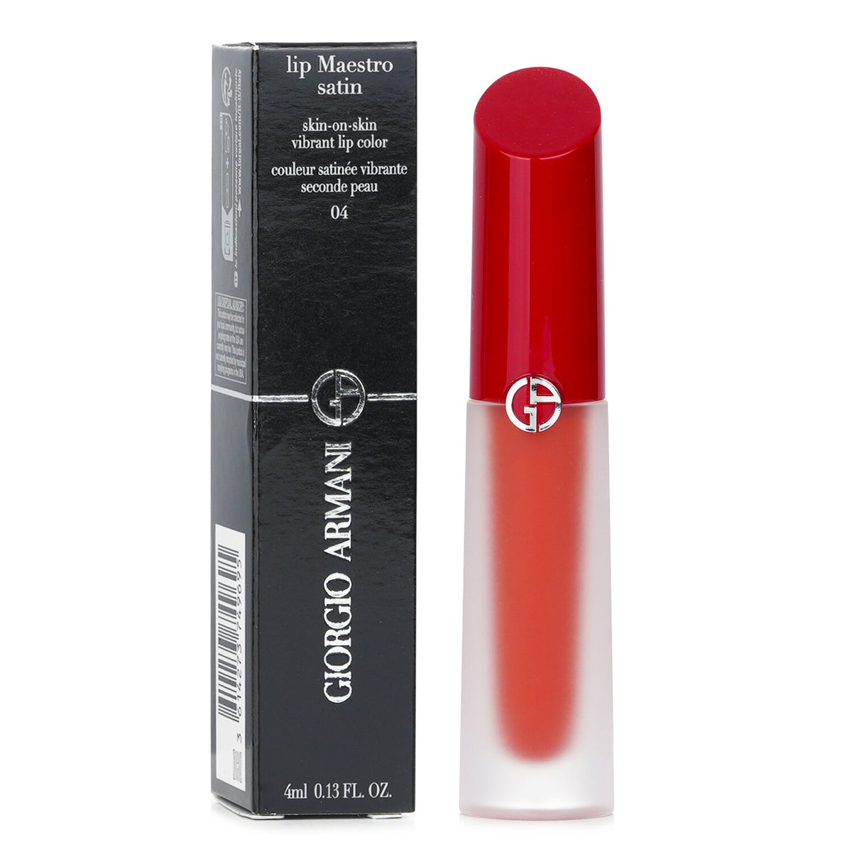 Giorgio Armani Lip Maestro Satin Skin On Skin Vibrant Lip Color - # 04 Live Conc