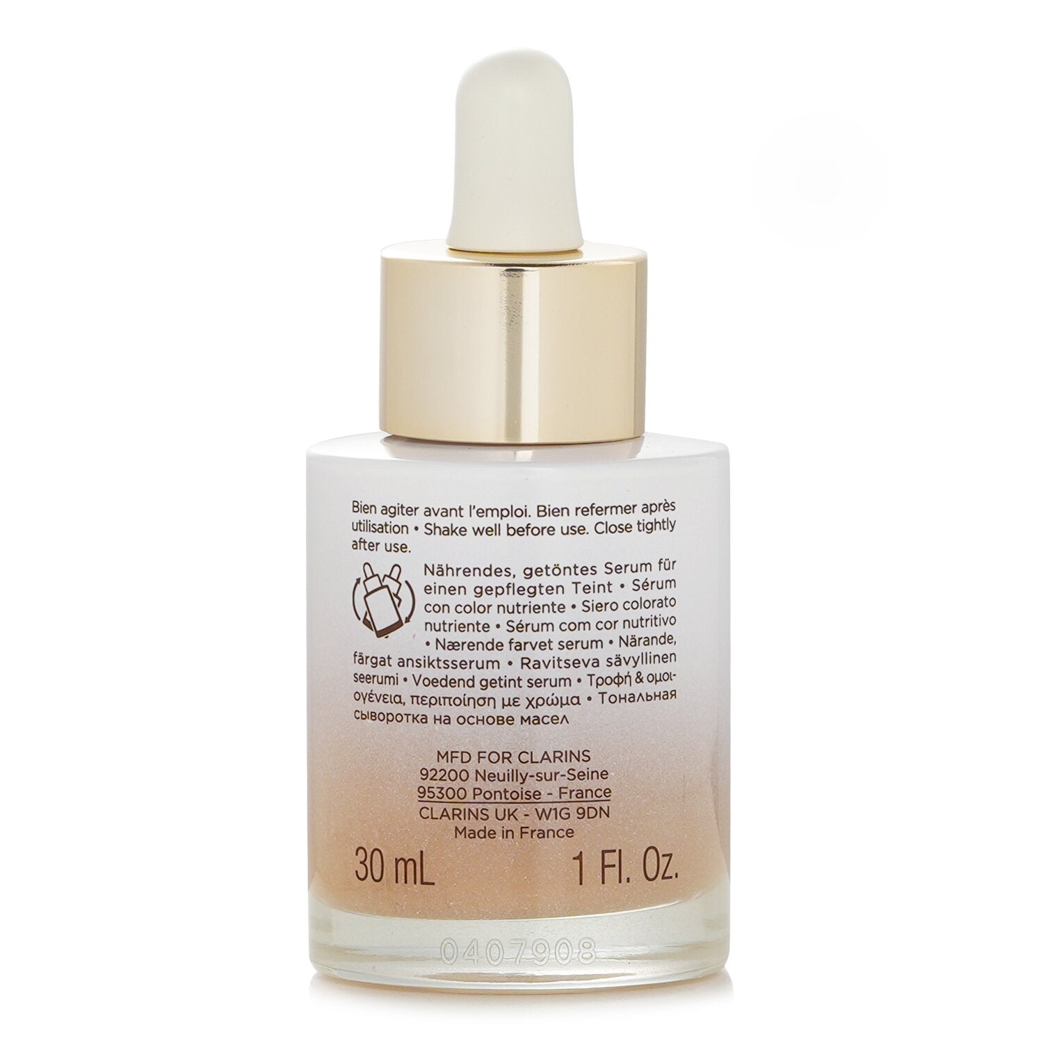 Clarins Tinted Oleo Serum Healthy Glow & Nourishing Tint Liquid Foundation 30ml/