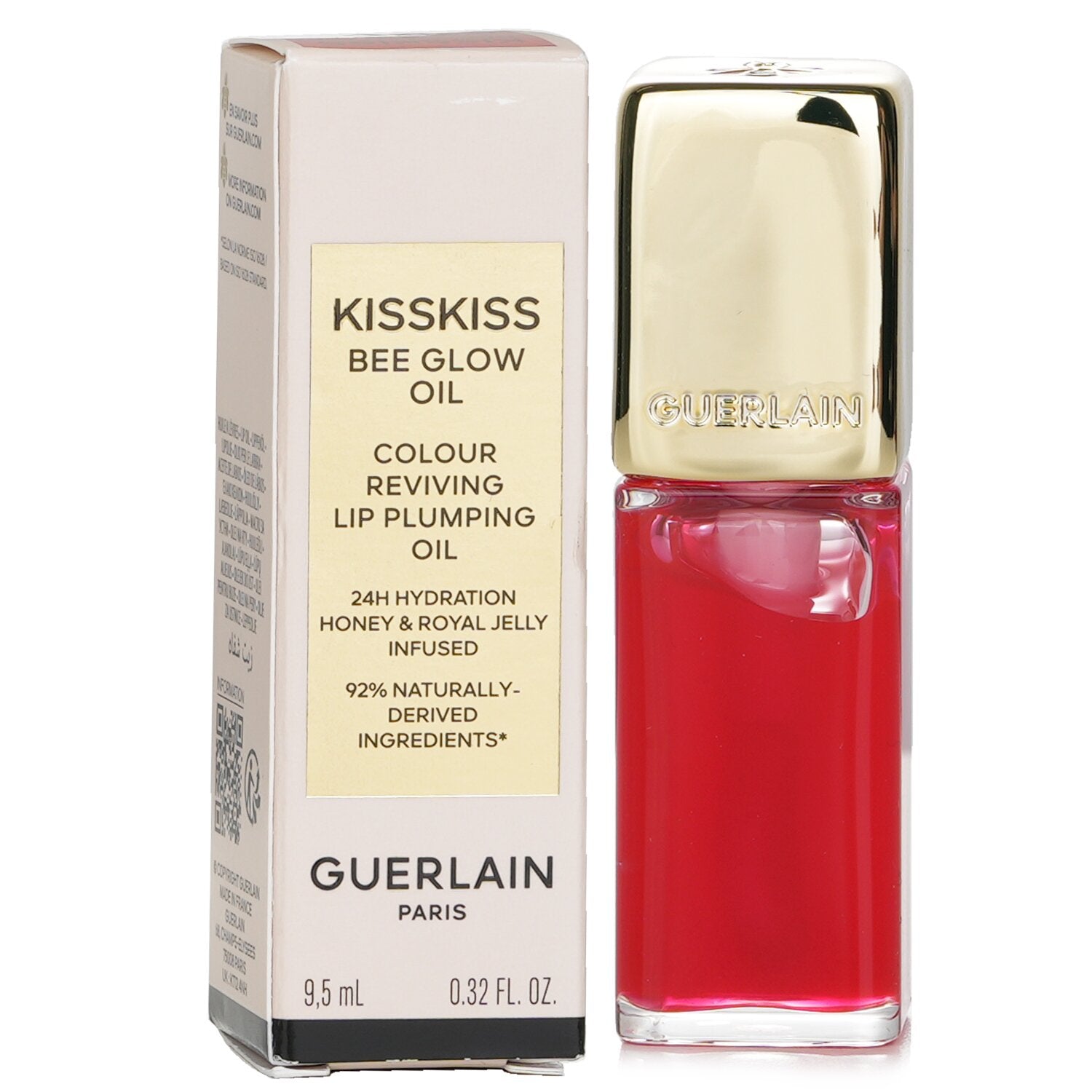 Guerlain KissKiss Bee Glow Oil Colour Reviving Lip Plumping Oil - # 775 Poppy Gl