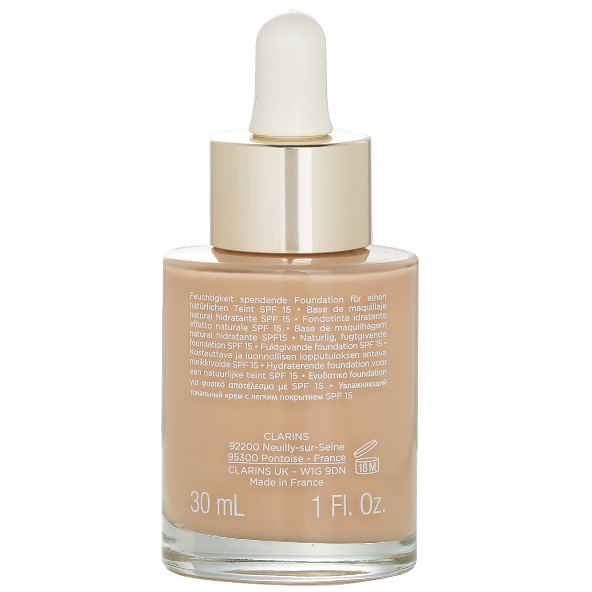 Clarins Skin Illusion Natural Hydrating Foundation SPF 15 #108W 30ml/1oz