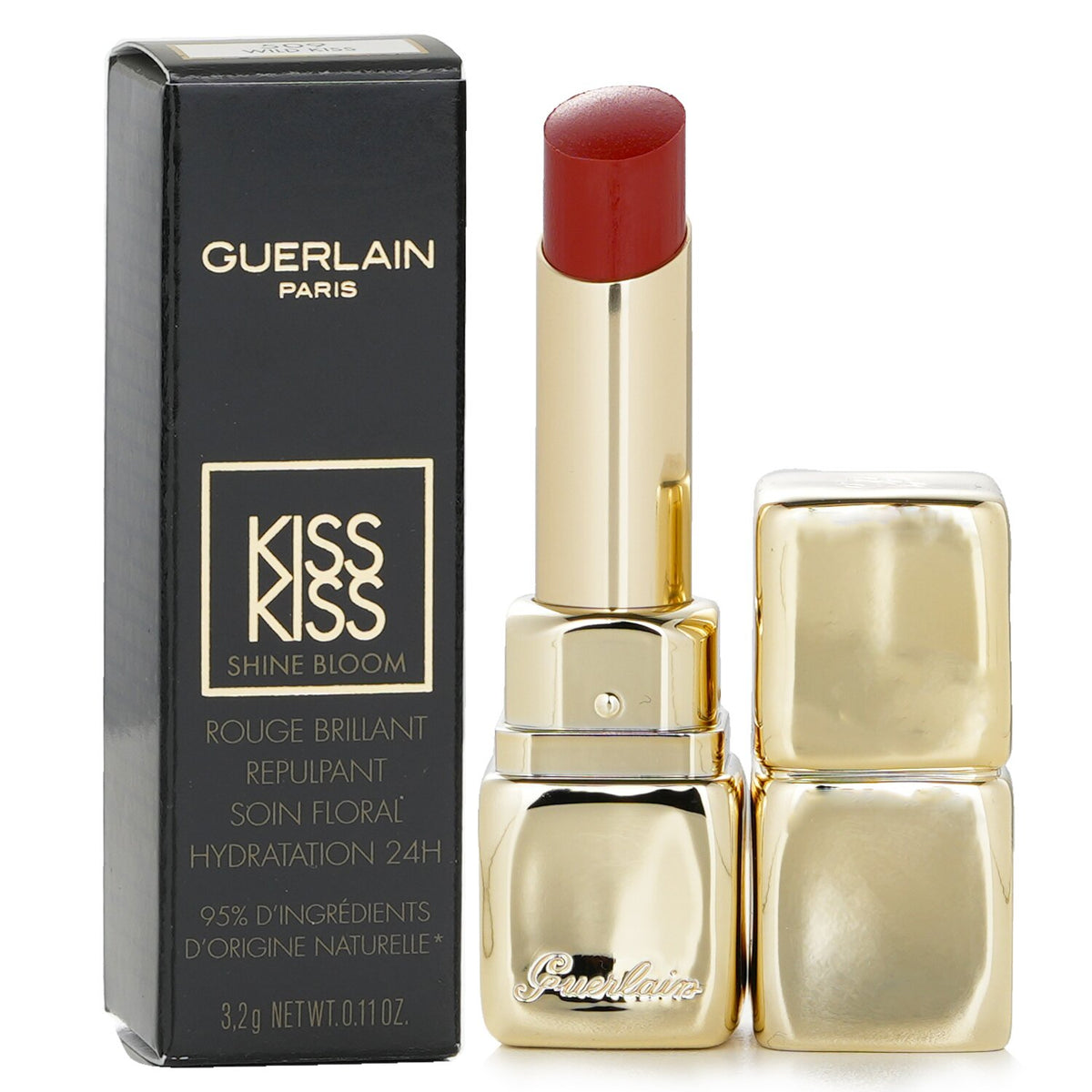 Guerlain KissKiss Shine Bloom Lip Colour - # 509 Wild Kiss 3.2g/0.11oz