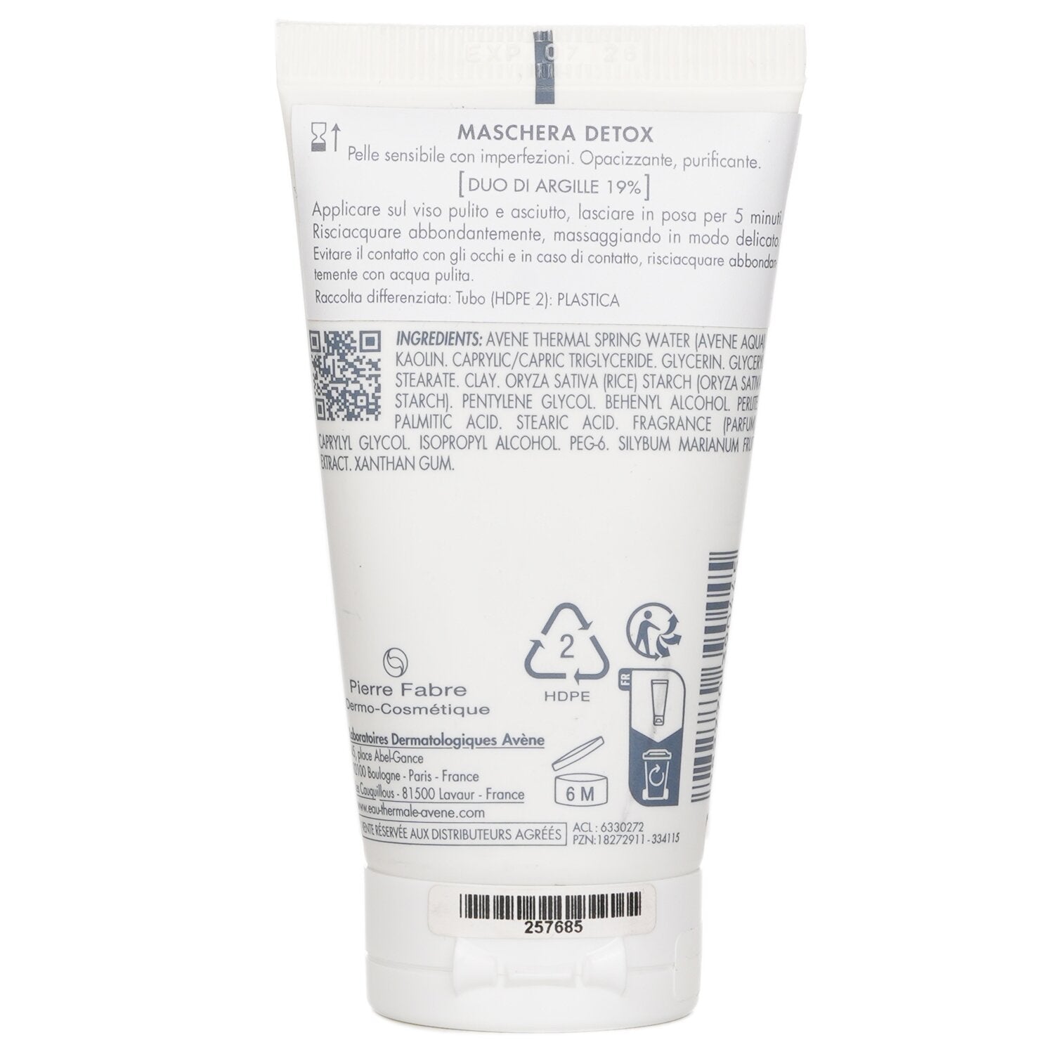 Avene Cleanance Detox Mask 50ml