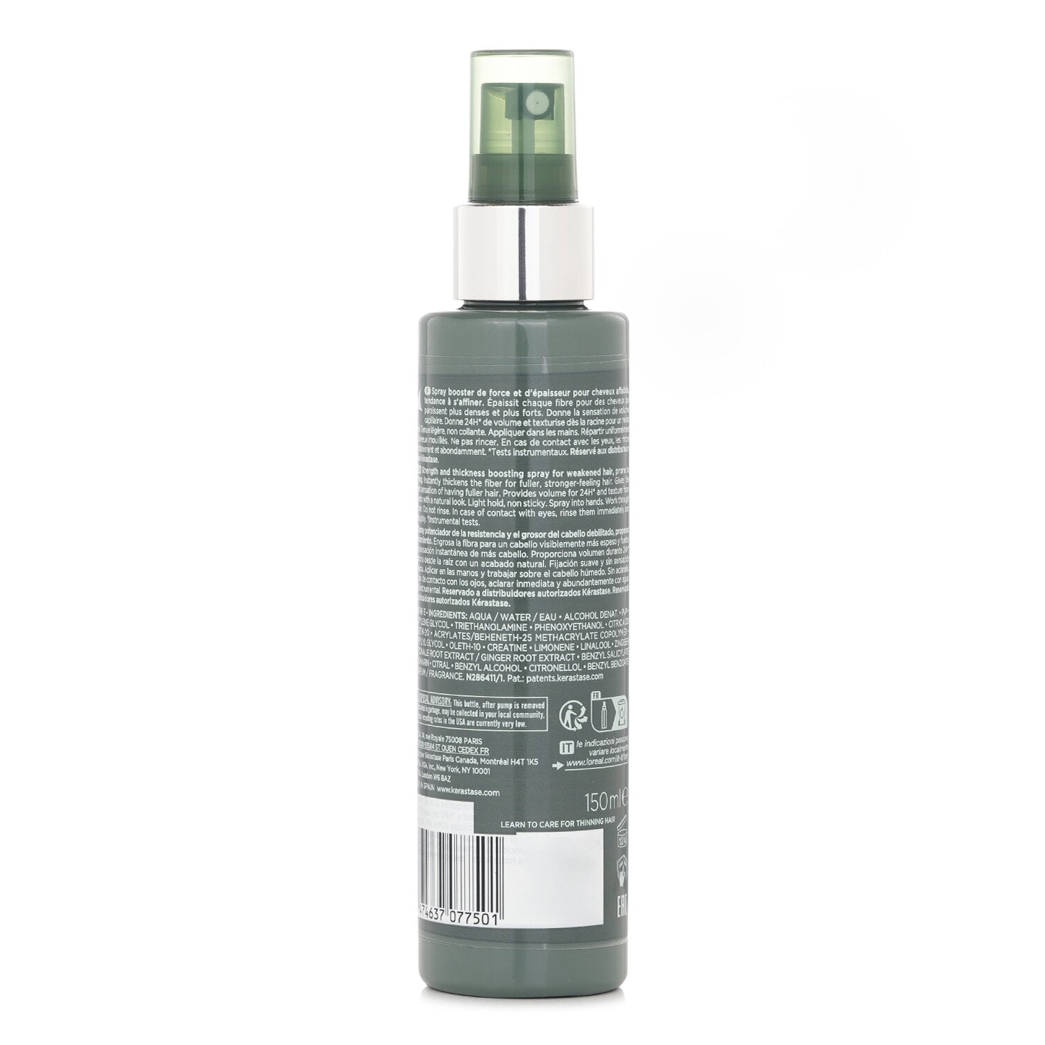 Kerastase Genesis Homme Strength And Thickness Boosting Spray 150ml/5.1oz