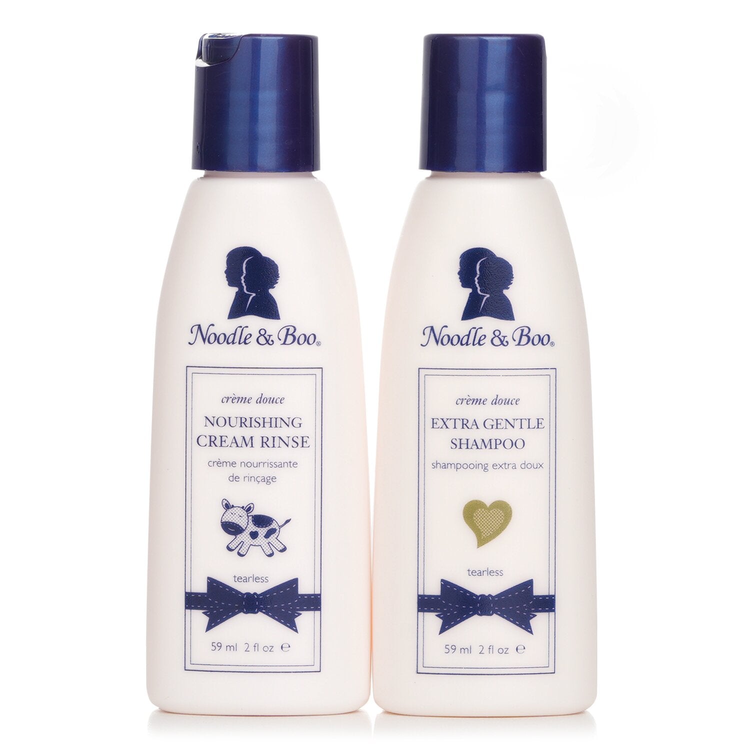 Noodle & Boo Sweetly Clean Kit: Extra Gentle Shampoo 59ml + Noursihing Cream Rin