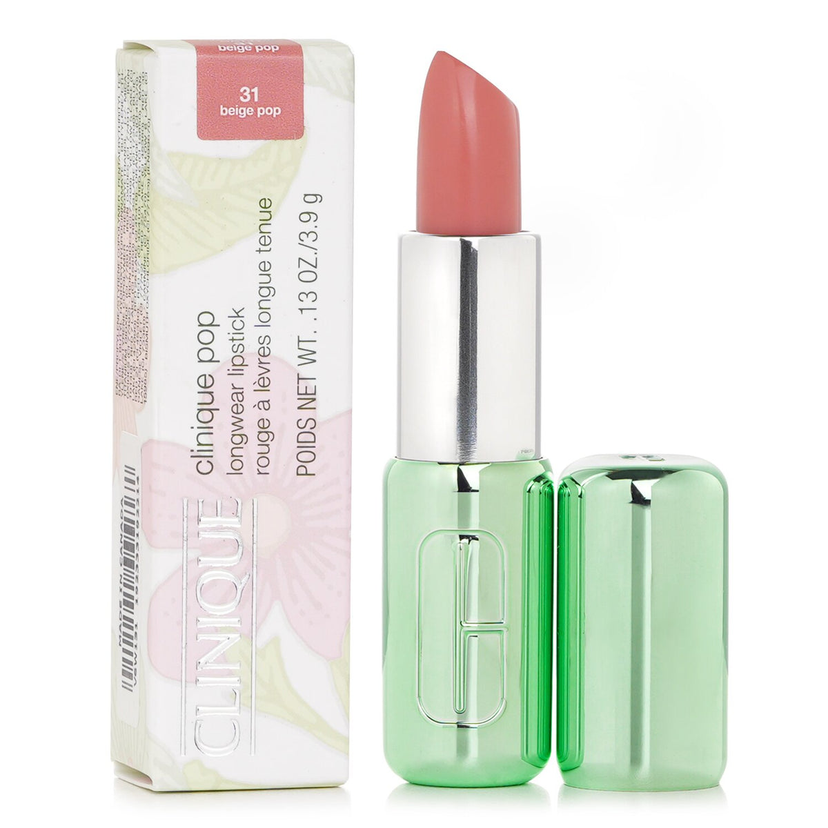 Clinique Pop Longwear Lipstick Satin - # 31 Beige Pop 3.9g/0.13oz