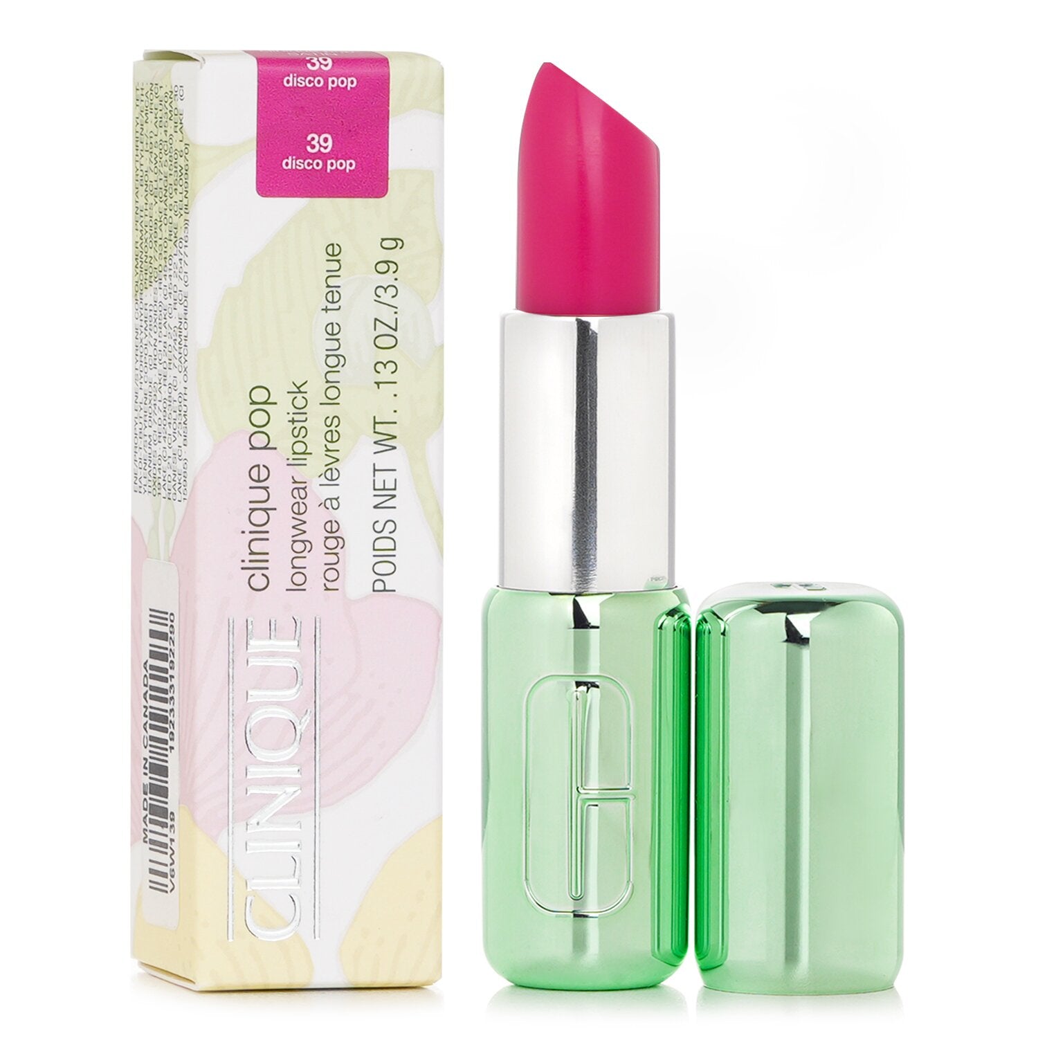Clinique Pop Longwear Lipstick Satin - # 39 Disco Pop 3.9g/0.13oz