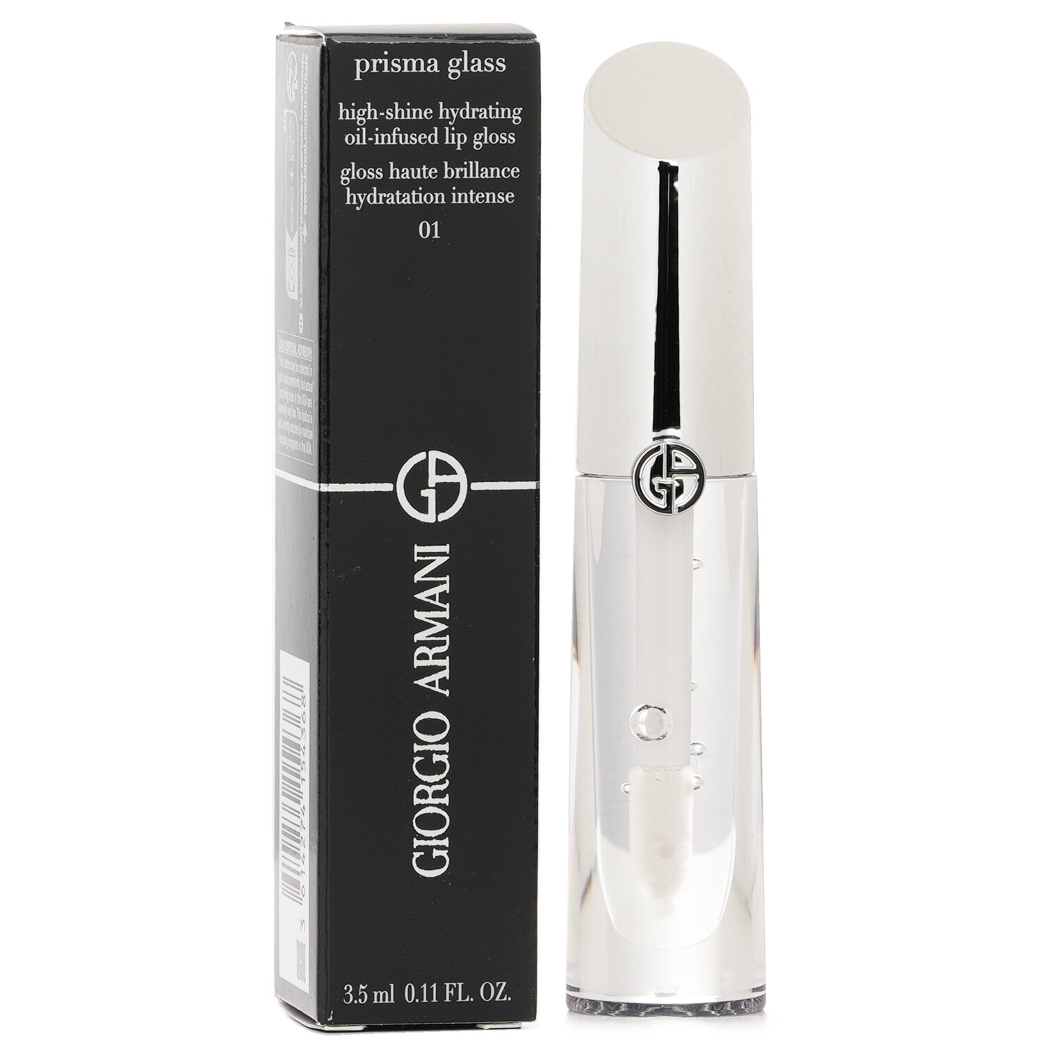 Giorgio Armani Prisma Glass Lip Gross - # 01 Clear Shine 3.5ml