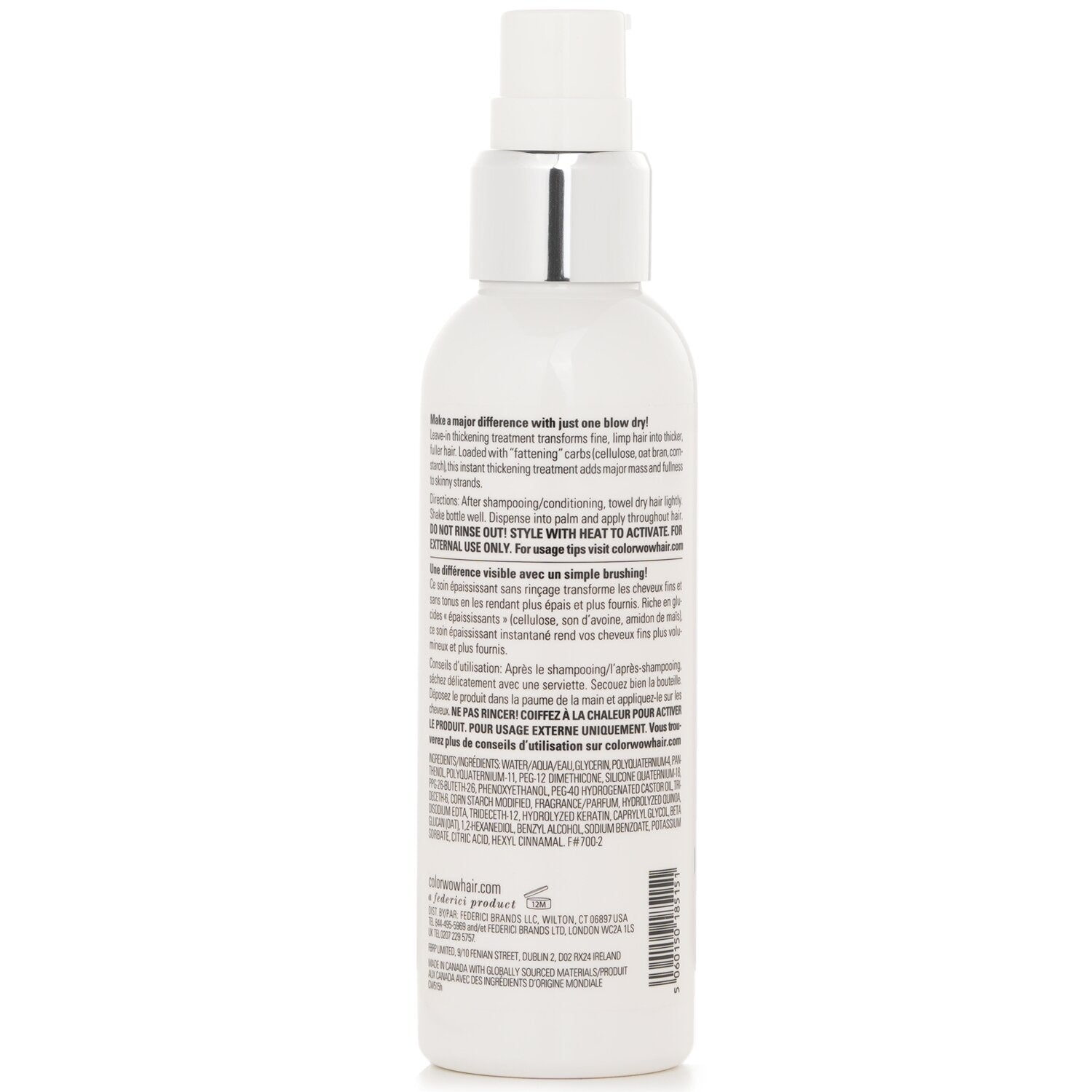 Color WOW Dream Cocktail Carb Infused Leave In Thickening Treatment 200ml