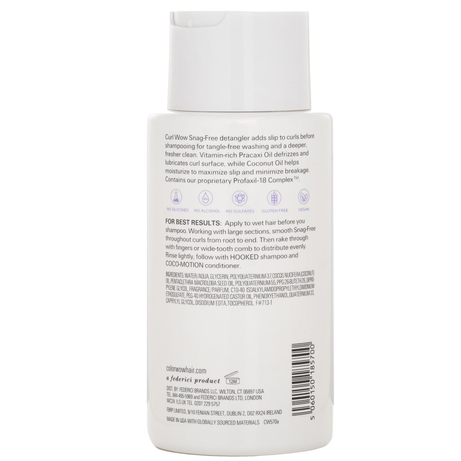 Color WOW Curl Wow Curl Snag Free Pre-Shampoo Detangler 295ml