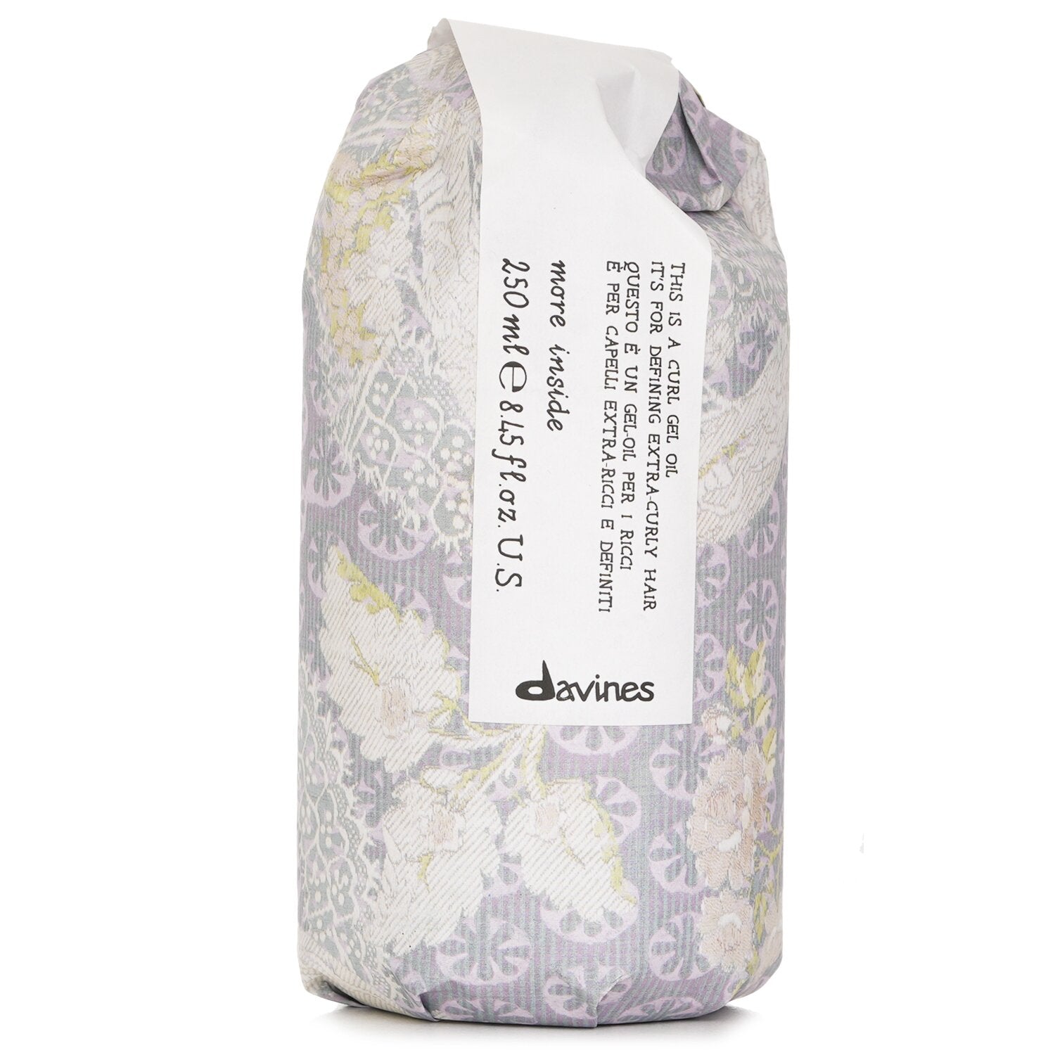 Davines More Inside Curl Gel Oil For Extra Curly Hair 250ml