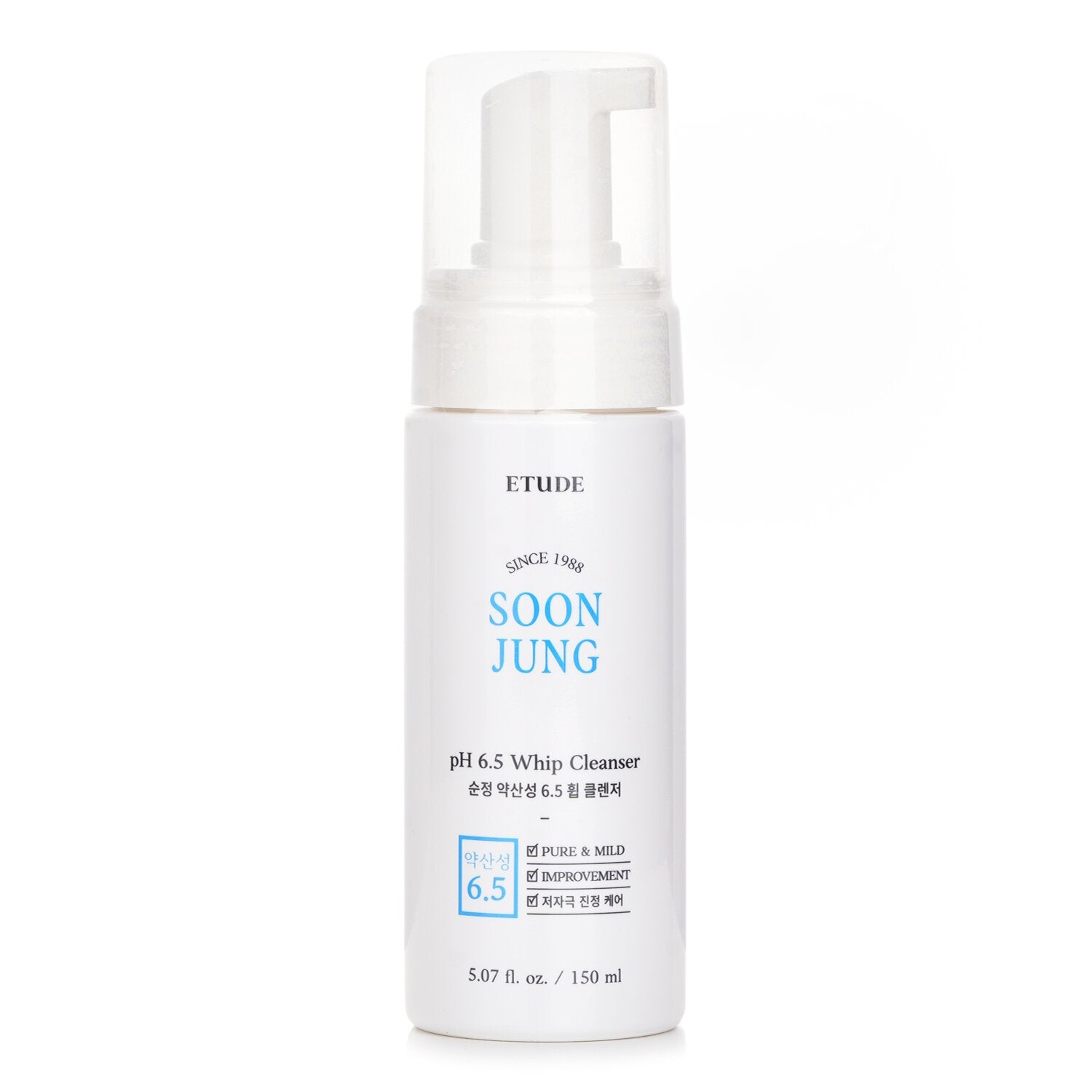 Etude House Soon Jung pH 6.5 Whip Cleanser 150ml
