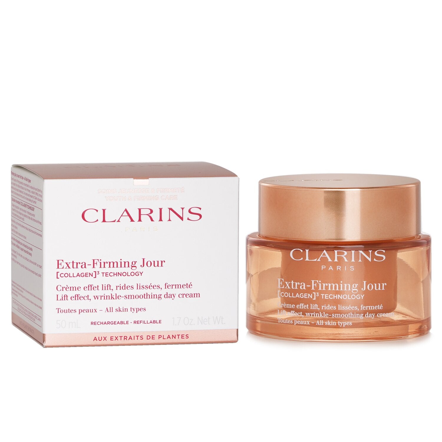Clarins Extra Firming Jour Lift Effect Wrinkle Smoothing Day Cream (All Skin Typ