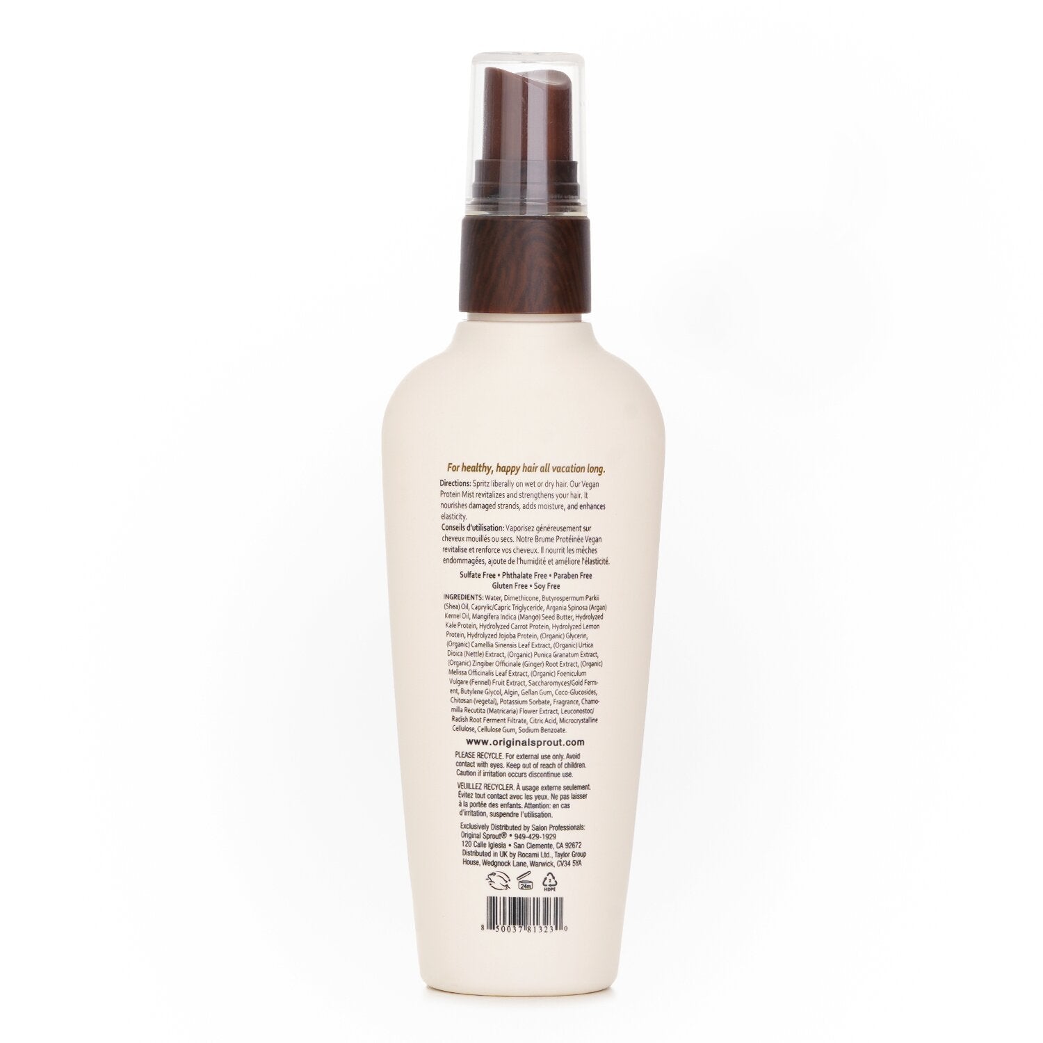 Original Sprout Luscious Island Protein Mist 89ml/3oz