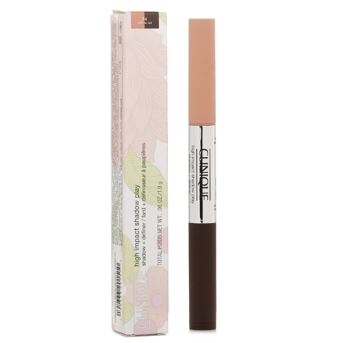 Clinique High Impact Shadow Play™ Shadow + Definer - # 04 Cafe Au Lait 1.9g