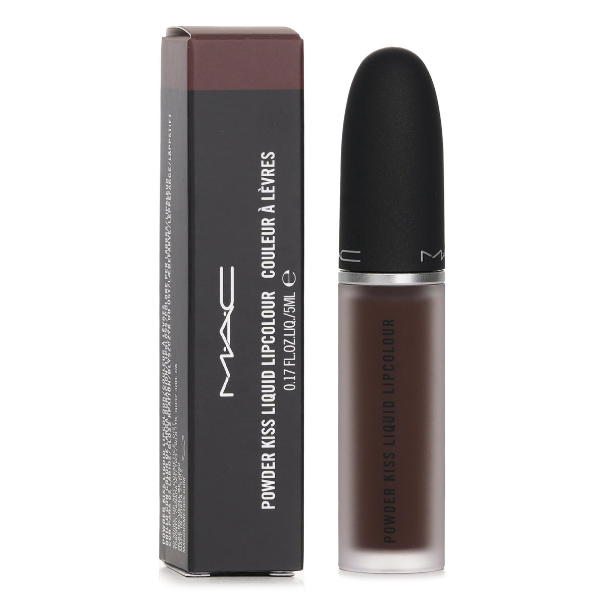 MAC Powder Kiss Liquid Lipcolour - # 955 Chestnut 5ml