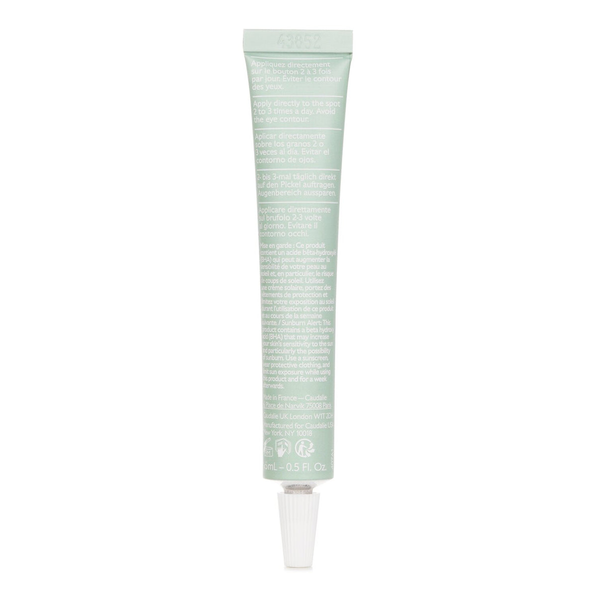 Caudalie Vinopure Salicylic Spot Solution 15ml
