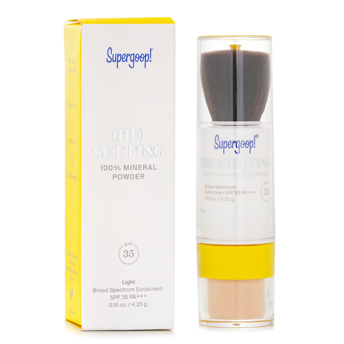 Supergoop Resetting Mineral Powder SPF 35 - # Light 4.25g