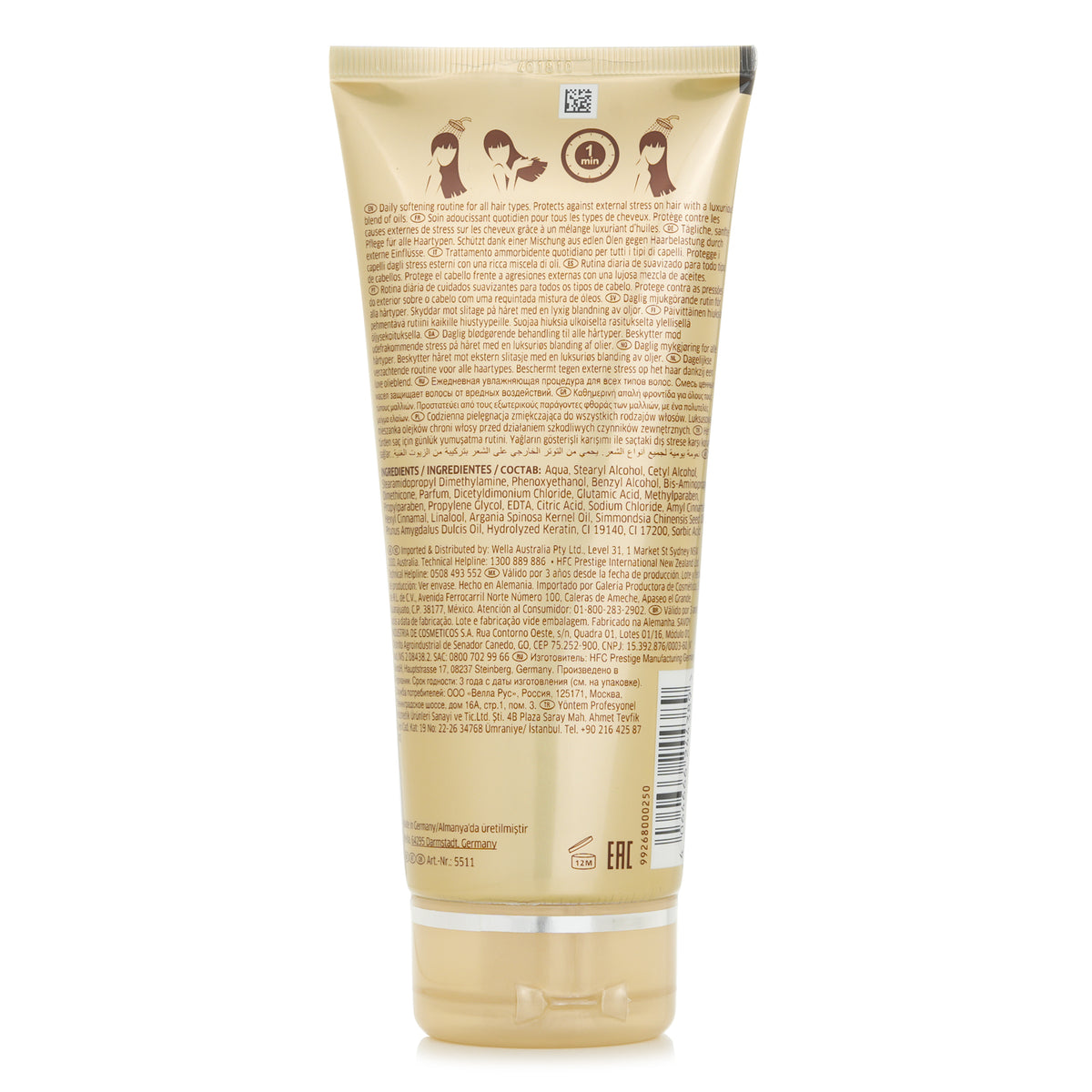 Wella System Professional Luxe Oil Keratin Conditioner Cream 200ml
