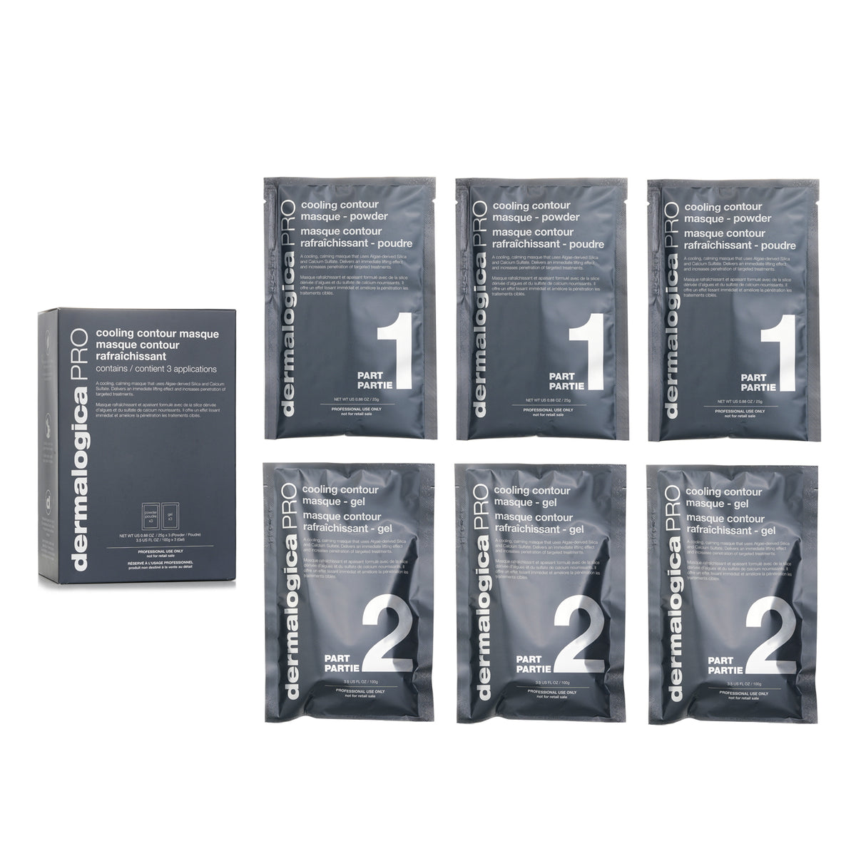 Dermalogica Cooling Contour Masque (Salon Size) 3pairs/set