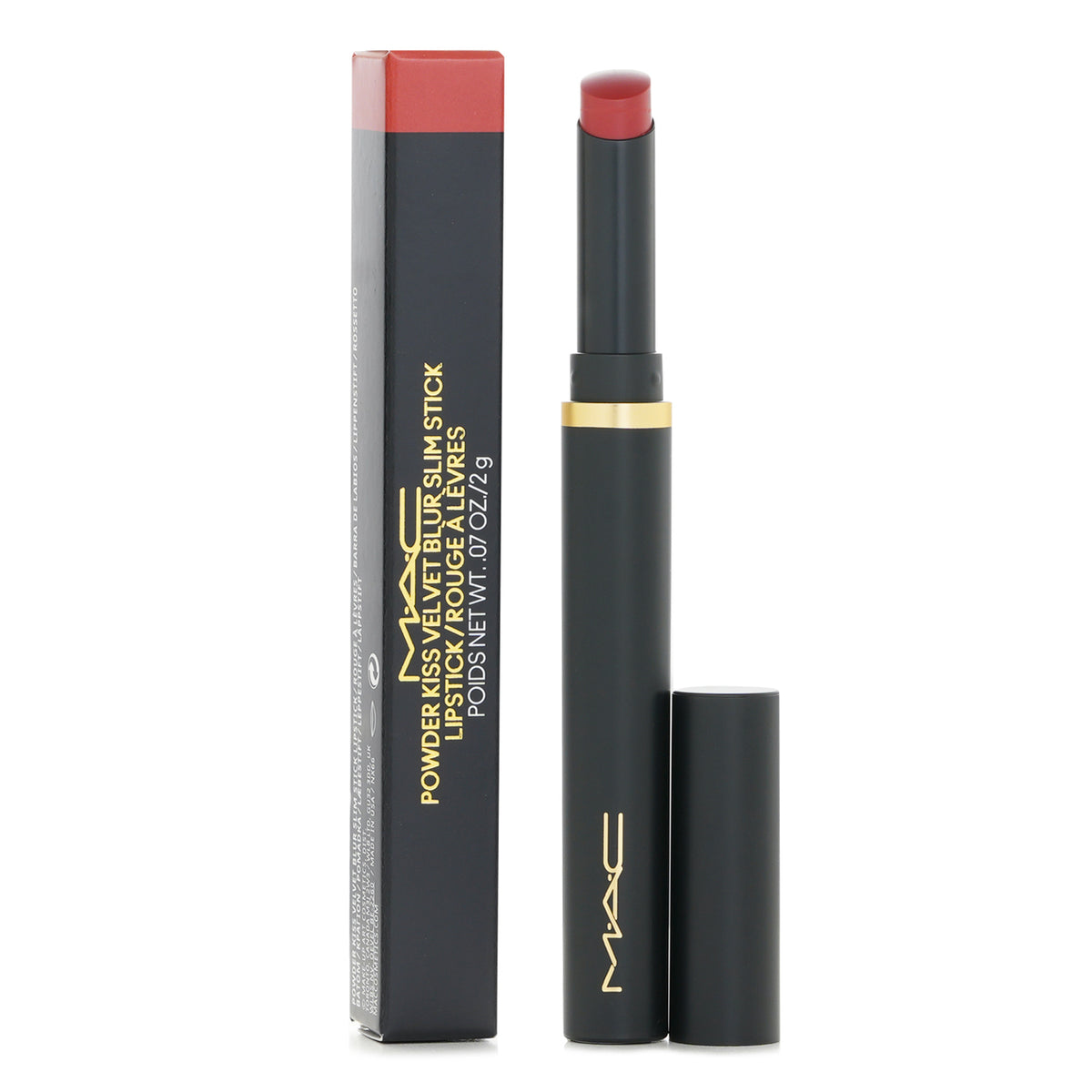 MAC Powder Kiss Velvet Blur Slim Stick - # 893 Sweet Cinnamon 2g