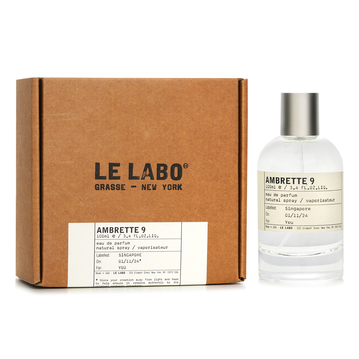 Le Labo Ambrette 9 Eau de Parfum 100ml/3.4oz