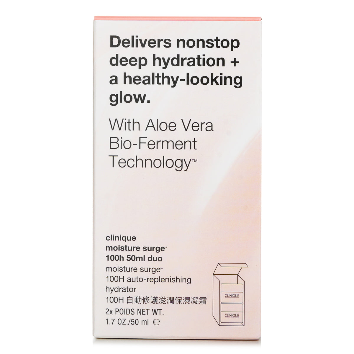 Clinique Moisture Surge 100H Auto-Replenishing Hydrator Duo Set 2x50ml
