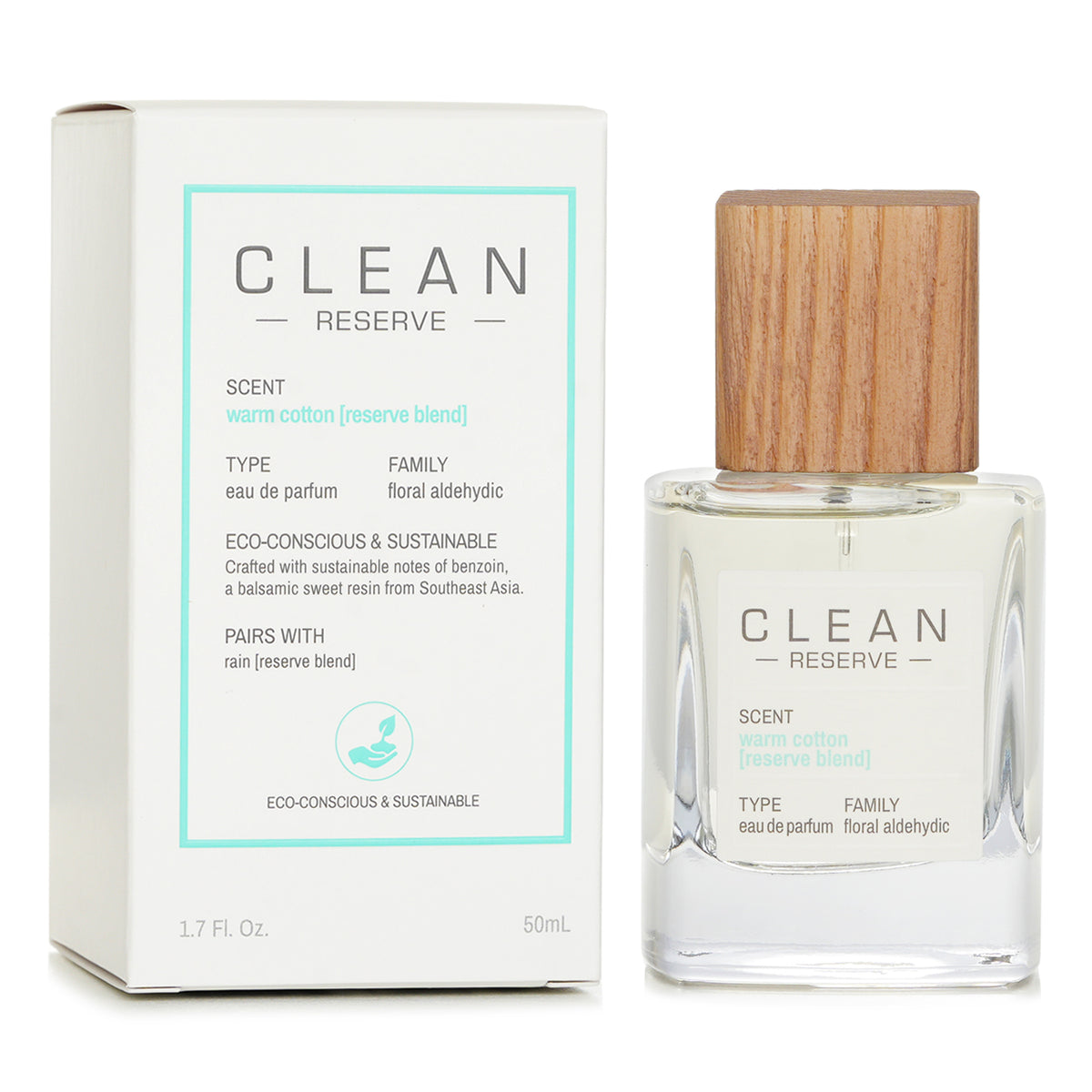 Clean Reserve Warm Cotton Eau De Parfum Spray 50ml/1.7oz