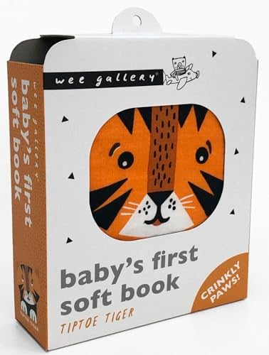 Tiptoe Tiger (2020 Edition): Babys First Soft Book (Wee Gallery Cloth Books)