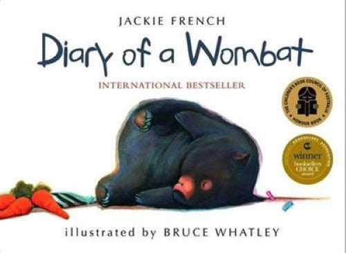 Diary of a Wombat board book