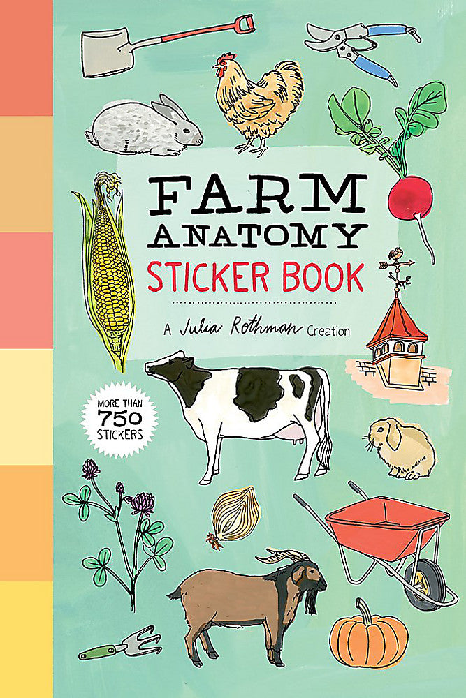 Farm Anatomy Sticker Book