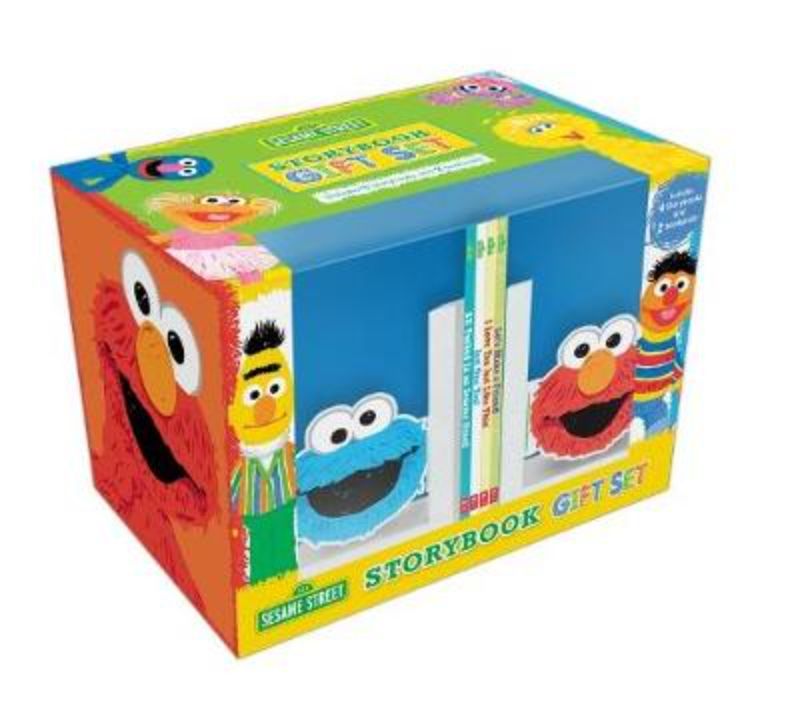 Sesame Street Set W/ Book Ends