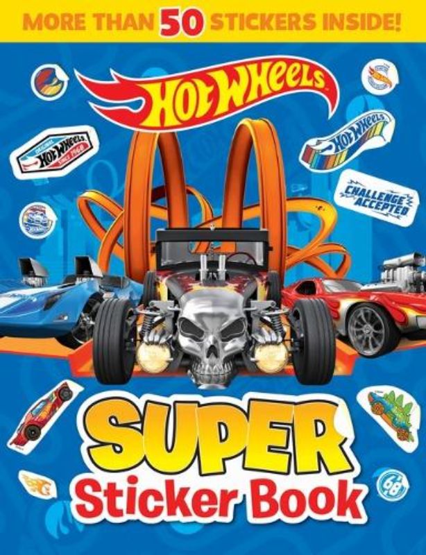 Hot Wheels: Super Sticker Book (Mattel)