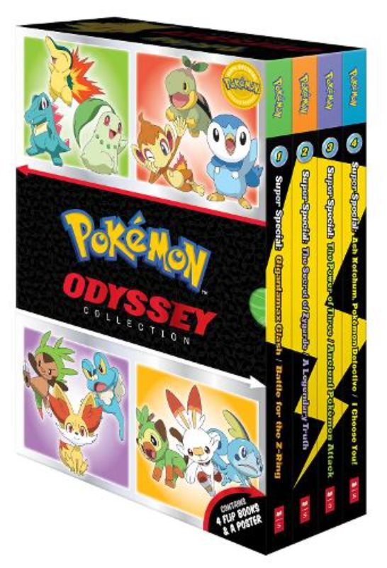 PokeMon Odyssey 4-Book Collection (Super Special Flip Books)