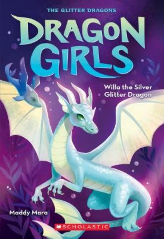 Willa The Silver Glitter Dragon #2