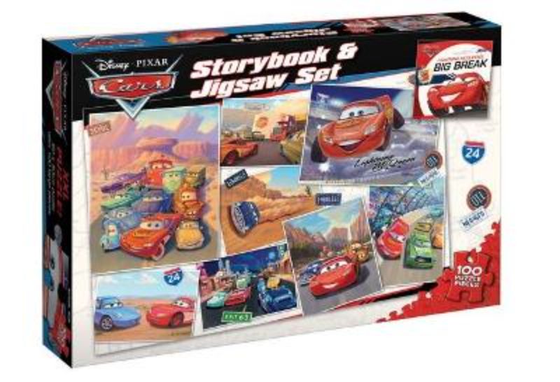 Cars: Storybook & Jigsaw Set (Disney And Pixar)