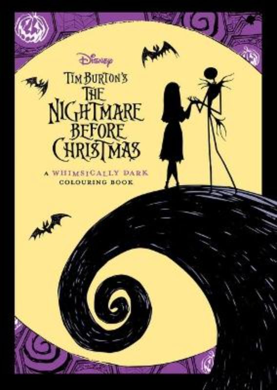 Tim Burton's The Nightmare Before Christmas: A Whimsically Dark Adult Colouring
