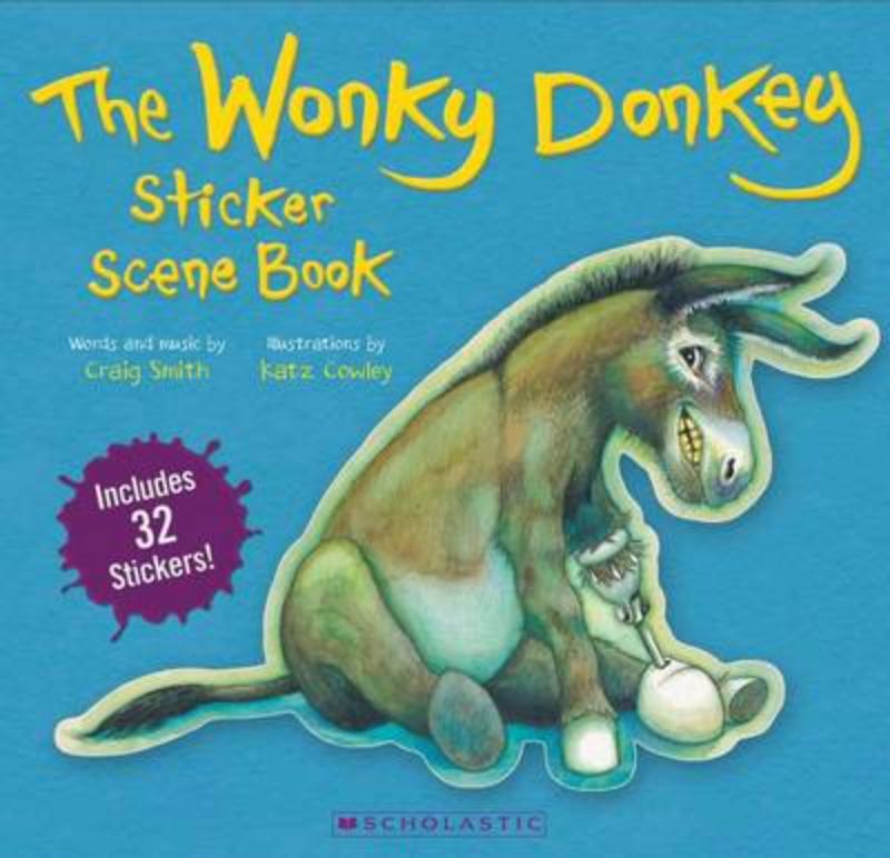 Wonky Donkey Sticker Scene Boo