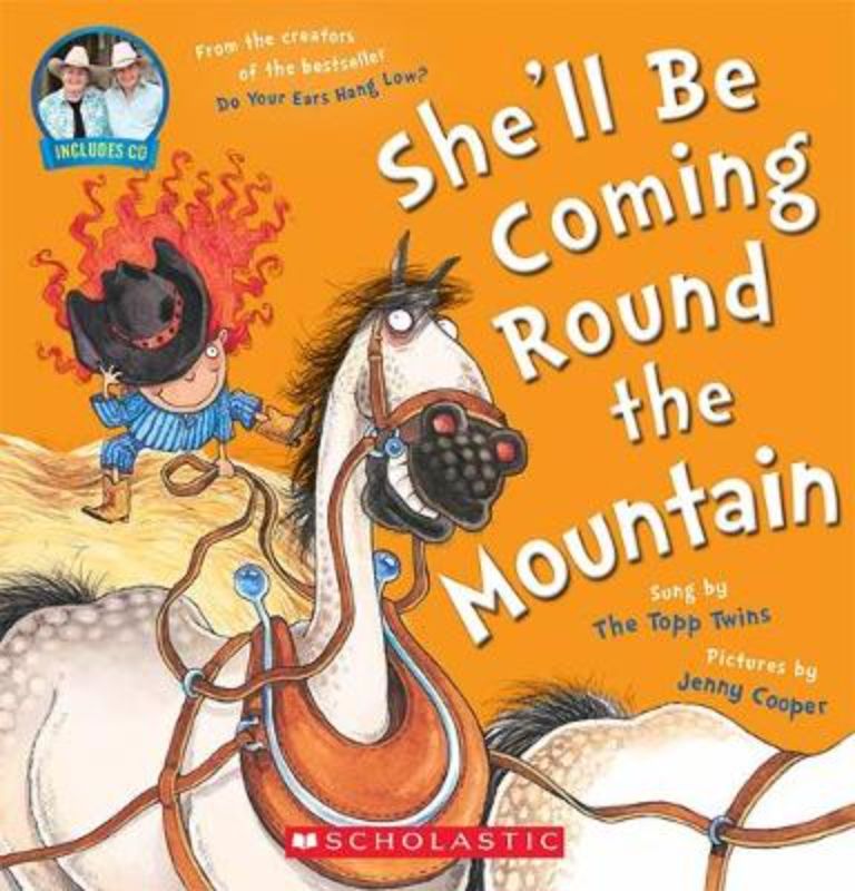 She'll Be Coming Rnd Board Bk