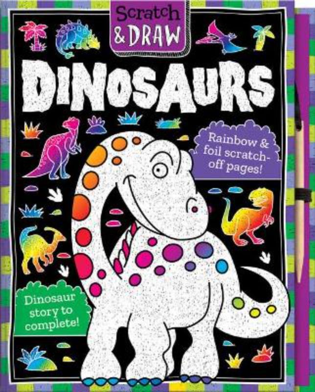 Dinosaurs Scratch & Draw