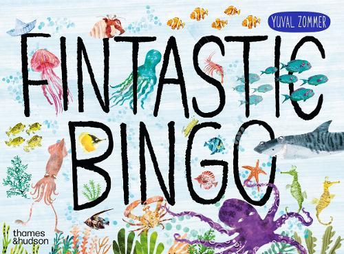 Fintastic Bingo Family Sea Creature Game by Yuval Zommer