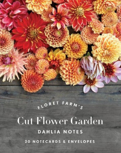 Floret Farm's Cut Flower Garden Dahlia Notes : 20 Notecards & Envelopes