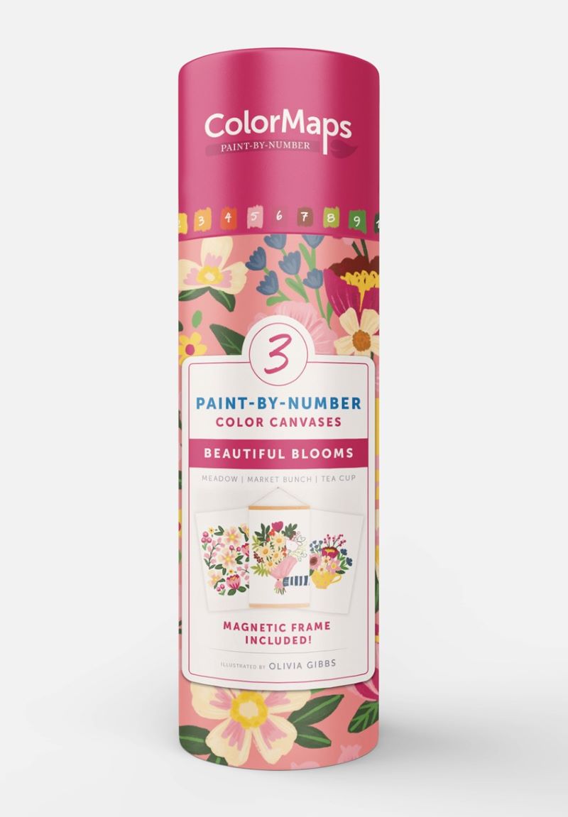 ColorMaps: Paint-by-Number Beautiful Blooms