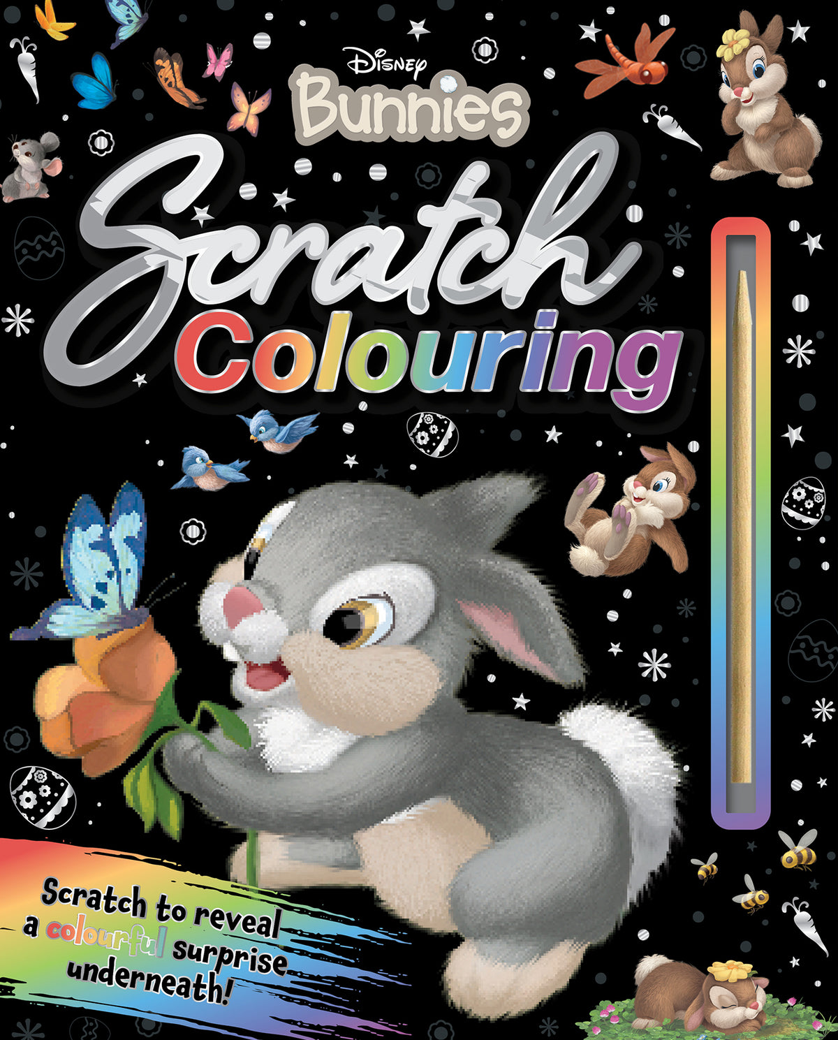 Disney Bunnies: Scratch Colouring